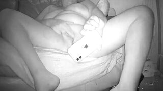 Caught on secret web cam making a vid of me masturbating
