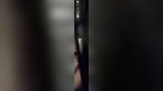 Having Fun with snatch as I drive down our street