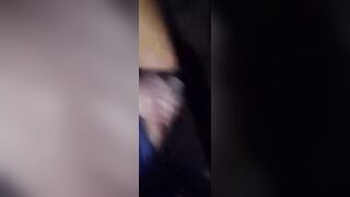 Having Fun with snatch as I drive down our street