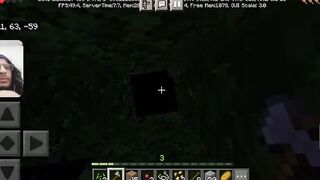 Minecraft Gameplay #3 / getting more wood To start building // WITH FACECAM