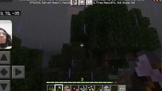 Minecraft Gameplay #3 / getting more wood To start building // WITH FACECAM