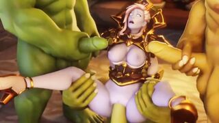 【MMD R-teen SEX DANCE】MÚLTIPLES SABROSAS FOLLADAS INTENSAS SEXO INTENSO 甘い喜び [MMD]