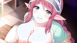 adorable elf boobjob