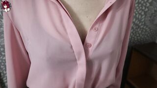 MY PROFESSOR DOESN'T MIND GETTING A LONG CREAMPIE ON HER BLOUSE