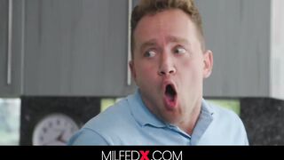 Mom Rachael Cavalli Fucks Her Stepson Inside The Kitchen When
