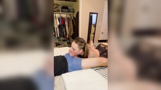Blowing His Dick Before I Riding It