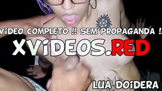 Brazilian 18 babe wifey at swing party blowing lots of