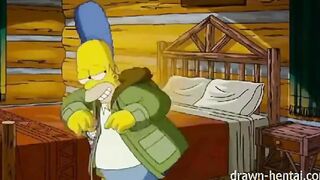 HOMER AND MARGE PORN !!!