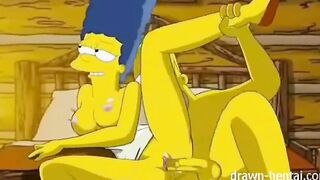 HOMER AND MARGE PORN !!!