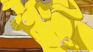 HOMER AND MARGE PORN !!!