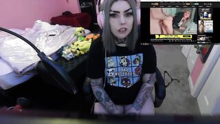 Milla Fenix Reacts: Try not to cum challenge