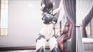 【MMD R-eighteen SEX DANCE】BALTIMORE GODDESS YUMMY BUTT SWEET INSANE SCREWED 激しいセックス [MMD]