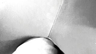 Kinktober day 23 - HUMPING KINK: Bound up Humping my thigh and my dick DESPERATE for a Cummed