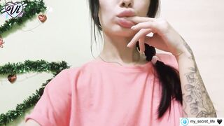 Sexy snatch with mouth Having Fun with Snatch Through Panties