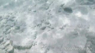 PUBLIC EXHIBITIONIST GERMAN BARELY LEGAL VERONIKAVONK WITH LONG MELONS ON THE