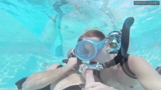 Swimming pool sex Minnie Manga fucked with long coclk
