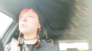 Having an orgasm while driving part 2