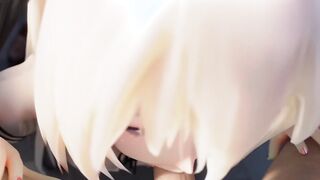 【MMD R-teenie SEX DANCE】INTENSE YUMMY ORAL SEX SWEET EXTREME SATISFACTION BEAUTY BUTT 激しいセックス [MMD]