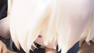 【MMD R-teenie SEX DANCE】INTENSE YUMMY ORAL SEX SWEET EXTREME SATISFACTION BEAUTY BUTT 激しいセックス [MMD]