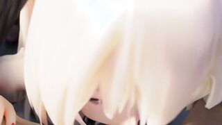 【MMD R-teenie SEX DANCE】INTENSE YUMMY ORAL SEX SWEET EXTREME SATISFACTION BEAUTY BUTT 激しいセックス [MMD]