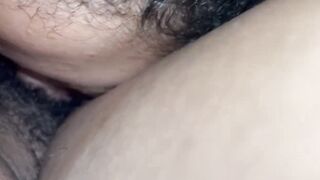 SLENDER FEM EATS STUD FAT BUSHY VAGINA & CRAZY TALK// View SQUIRT FINISH @LINK INSIDE BIO