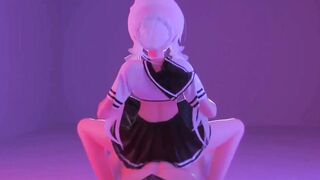 【MMD R-18 year old SEX DANCE】PERVERSE LONG BOOTY BEAUTY SWEET EXTREME SATISFACTION ホットお尻 [MMD]