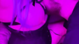 squirting on senpais face he tried not letting me cum . onii chan eats me out