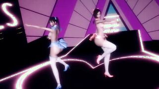 【MMD R-eighteen SEX DANCE】HOT HUGE DELICIOUS BUTT SWEET EXTREME SATISFACTION 甘い喜び [MMD]