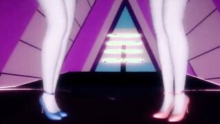 【MMD R-eighteen SEX DANCE】HOT HUGE DELICIOUS BUTT SWEET EXTREME SATISFACTION 甘い喜び [MMD]