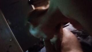 She woke me up to fellatio so I banged her throat