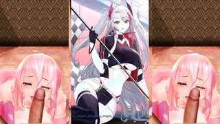 Anime Animated MMD goddess Bombshell Oral Sex