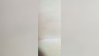 Amateur huge booty lover takes huge penis