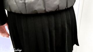 new stud takes Alice to the hotel into the elevator and paws her booty and cunt on the titties