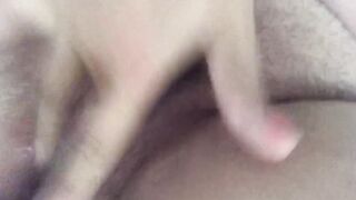 Irresistible close up finger fucked my snatch till I squirt and cum