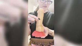 Harley unboxes @closetplay sex toys