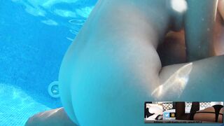 Screwed into the pool with next door