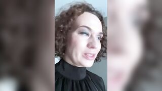 Behind the scenes! Filthy Bitch Ride Big Cocks And Shows Everyone Her Hole Into The Butt!