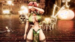 【MMD R-teenie SEX DANCE】PERVERSE LONG BUTT DELICIOUS SWEET INSANE SATISFACTION おいしいお尻 [MMD]