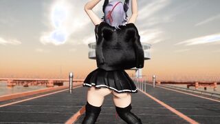 【MMD R-teenagers SEX DANCE】PERVERSE YUMMY HOTTIE BOOTY SWEET SATISFACTION ホットお尻 [MMD]