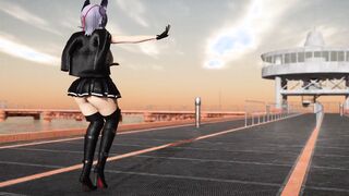 【MMD R-teenagers SEX DANCE】PERVERSE YUMMY HOTTIE BOOTY SWEET SATISFACTION ホットお尻 [MMD]