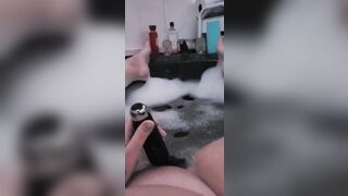 Solo bathtub fun