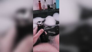 Solo bathtub fun