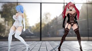 【MMD R-19 yo SEX DANCE】HOT PERVERSE BUTTOCKS SWEET HOTTIE BUTT 甘い喜び [MMD]