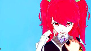 Rakudai Kishi no Eiyuutan Stella Vermillion Anime 3d