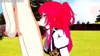 Rakudai Kishi no Eiyuutan Stella Vermillion Anime 3d
