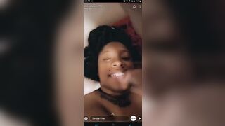 Nice load on my slutty face