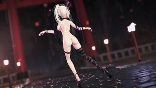 【MMD R-teen SEX DANCE】HOT HUGE DELICIOUS BUTT SWEET EXTREME SATISFACTION おいしいお尻 [MMD]