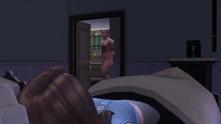 Mega Sims- Stranger fucks cheating ex-wife, and her daughter (Sims four)