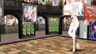 【MMD R-18 yo SEX DANCE】PERVERSE BOMBSHELL BUTT SWEET INSANE SATISFACTION DELICIOUS ASS おいしいお尻 [MMD]
