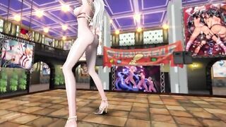 【MMD R-18 yo SEX DANCE】PERVERSE BOMBSHELL BUTT SWEET INSANE SATISFACTION DELICIOUS ASS おいしいお尻 [MMD]